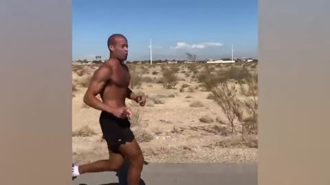 1 hour of David Goggins running and motivating you