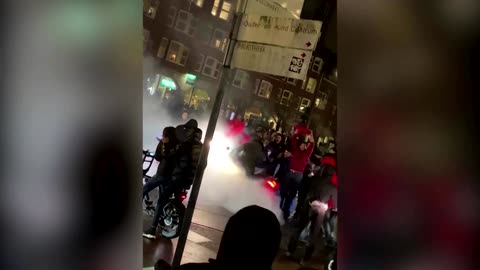 Fans riot after Belgium-Morocco World Cup match