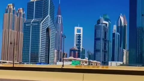 Dubai Towers View Beautiful