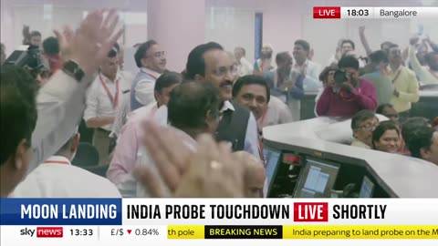 BREAKING NEWS: India lands a spacecraft on the moon's south pole