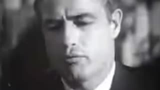 1965 MARLON BRANDO THE MEDIA IS BUYABLE MERCHANDISE