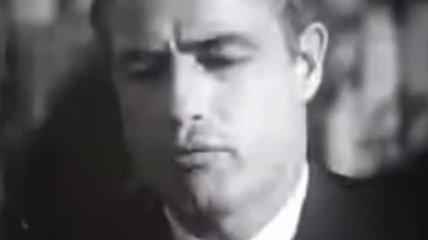 1965 MARLON BRANDO THE MEDIA IS BUYABLE MERCHANDISE