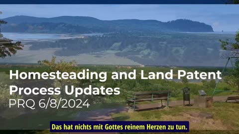 Aktualisierungen zum Landbesitz und zum Landpatentverfahren