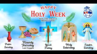 Happy Holy Week