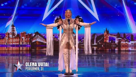 Will jaw harpist Olena be galloping through with her unique HORSE noises! Auditions BGT 2018