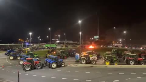 Farmers all over Europe have now been protesting for 2 months in a row.