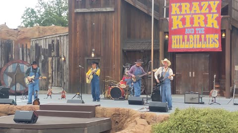 Krazy Kirk and the hillbillies June 1st 2023 @knotts Berry farm sweet home Alabama