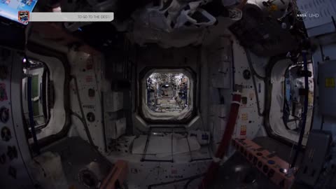 "Journey Through the International Space Station in 4K Ultra HD"