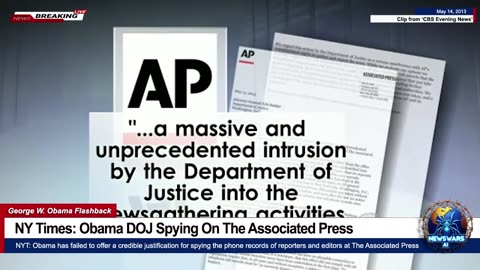 NY Times: Obama DOJ Spying On The Associated Press (But Trump is Hitler!)