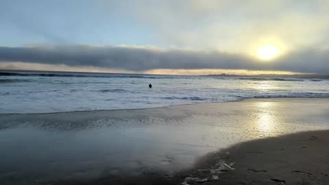 Beach, Fog and Sun