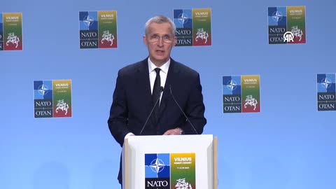 NATO Secretary General Stoltenberg made statements in Vilnius