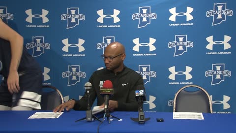 Postgame Press Conference with SMWC Coach McClung #15 Lincoln Hale & #20 Cobie Barnes After ISU Game