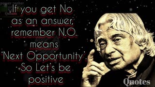 25 Dr. Apj Abdul Kalam Sir Quotes You Must Hear | They Changed My Life !