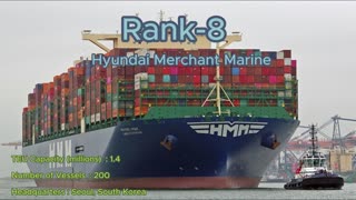 Top 10 Shipping Companies in the World 2023