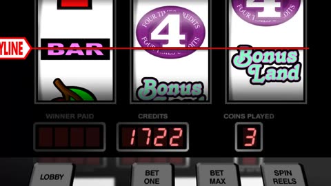 Oldschool Retro Casino Slot Bonus Win!