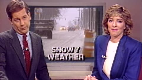 Late 1987 - Snowy Conditions in Western North Carolina