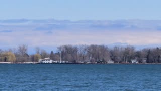 Walking by Toronto Harbor Front