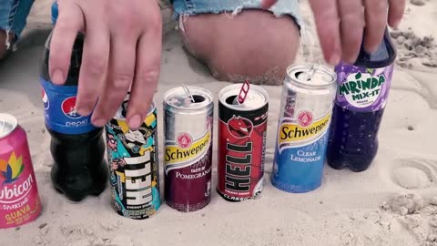 Coca Cola, Mtn Dew, Fanta & Pepsi, Mirinda, Chupa Chups, Sprite vs Mentos Underground5
