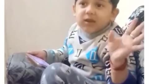 Funny Video of Intelligent child 😂