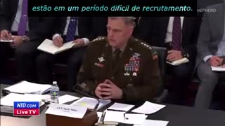 O general Mark Milley diz que a COVID é uma das principais razões pelas quais os militares...