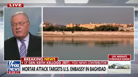 US embassy in Iraq under mortar attack