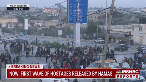 MSNBC: "The first wave of hostages, 12 Thai nationals, has been released by Hamas"