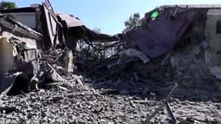 Russian shelling 'destroys Sloviansk kindergarten'