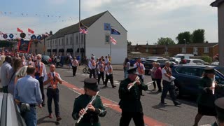 12th July Battle of the Boyne Parade Newtownards 2021