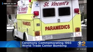 Ceremony commemorating 1993 World Trade Center bombing