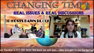 "Changing Times," guest Alieah Youngblood & Teresa Drussa host Lynn Morris & Dr. Mary Byrne