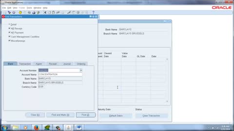 Oracle Cash Management - Bank Transfer - How to setup and execute a Bank Transfer in Oracle R12
