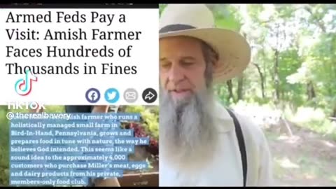 Amish Farmer faces $250k for processing his own meat