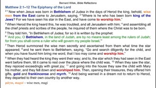 Matthew 2:1–12 The Epiphany of the Lord