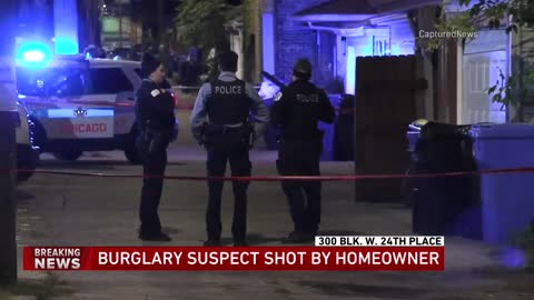 BURGLARY SUSPECT SHOT BY HOMEOWNER IN CHICAGO’S CHINATOWN