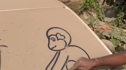 Very Easy Monkey Drawing