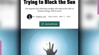 The Biden Regime Is Working With Bill Gates To Block Out The Sun