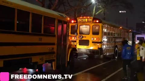 Schools are closing in New York City so they can house invaders