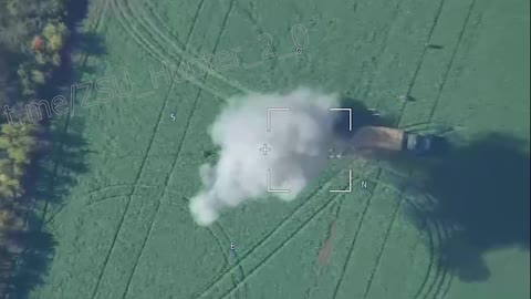 A Russian kamikaze drone destroyed an Italian FH-70 howitzer in the Zaporozhye region.