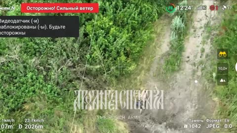 Russian strikes on Ukrianian vehicles and positions