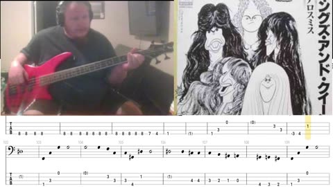 Aerosmith - Kings and Queens (Bass Cover w/ TAB)
