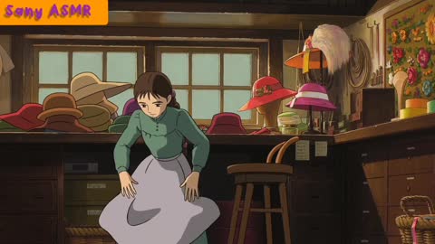 ASMR in anime PART -13 GHIBLI STUDIO #asmr #anime