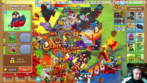 Popping Bloons TD 6 Boss Fight Elite Try