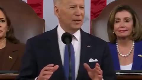 Biden SOTU:"I MEAN IT!"