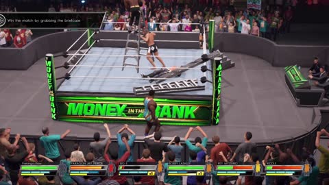 wwe2k22 myrise walkthrough 156 Money in the bank