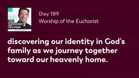 Day 189: Worship of the Eucharist — The Catechism in a Year (with Fr. Mike Schmitz)