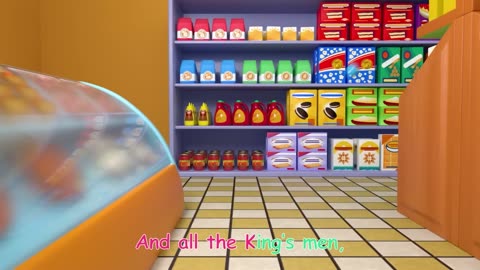 Humpty Dumpty Grocery Store | CoComelon Nursery Rhymes & Kids Songs