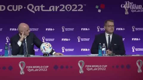 I feel Qatari, I feel gay': Infatino defends Fifa decision to host World Cup in Qatar