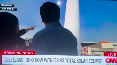 UAP in Cleaveland CNN Covered solar eclipse in Cleveland.