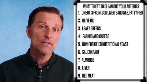 What to Eat to Clean Out Your Arteries Dr. Berg Explains