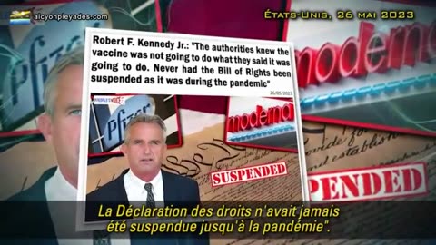 Robert Kennedy : corruption des laboratoires pharmaceutiques 12 juin 2023